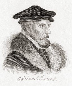 Hadrianus Junius, 1511-1575, ook bekend als Adriaen de Jonghe door Unbekannt