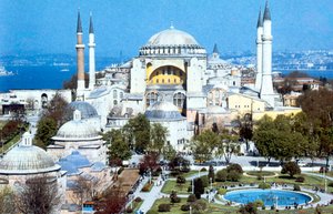 Hagia Sophia, Istanbul Constantinopel, Turkije, 1980s door Unbekannt