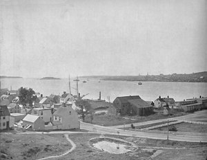 Halifax Haven, Nova Scotia, nabij Dartmouth, c1897