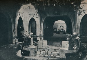 Hal in de Duitse sectie van de Turijnse tentoonstelling, 1902 door Unbekannt