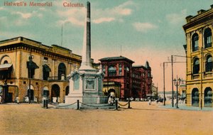 Halwells aka Holwells Memorial, Calcutta, ca. 1910 door Unbekannt