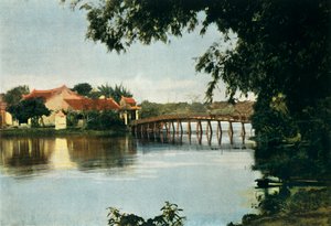 Hanoi. Le Petit Lac, Hanoi. Het kleine meer, 1900 door Unbekannt