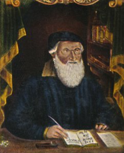 Hans Sachs 1494-1576. Gravure door Hans Weygel, 1934 door Unbekannt