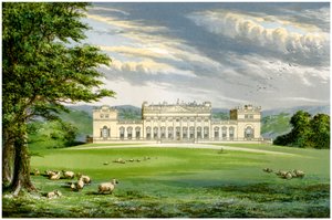 Harewood House, Yorkshire, huis van de Graaf van Harewood, ca. 1880 door Unbekannt