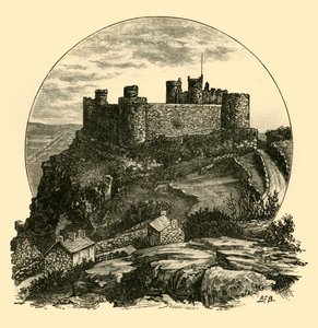 Kasteel Harlech, 1898 door Unbekannt
