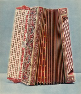 Harmonica gemaakt door Joseph Kebrdle, Horovice, 1948