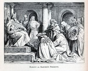 Geschenken van Haroun al Raschid, 1882 door Unbekannt