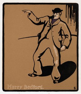 Harry Bedford, theaterartiest, eind 19e eeuw