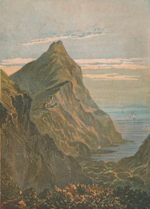 Hartland Point. Bij Clovelly, Noord-Devon, 1864