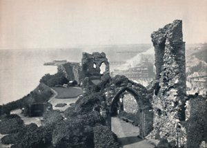 Hastings - Het kasteel, 1895 door Unbekannt