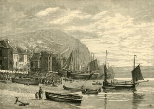 Hastings: De visserswijk, 1898