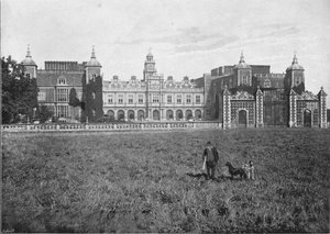 Hatfield House, zuidkant, ca. 1896