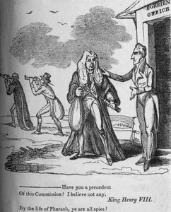 Heeft u een precedent van deze Commissie Ik geloof van niet, c1820