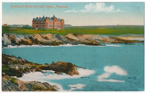 Headland Hotel en Golf Links, Newquay door Unbekannt