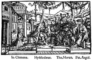 Hoofdstuk uit Thomas Mores Utopia, 1518 door Unbekannt