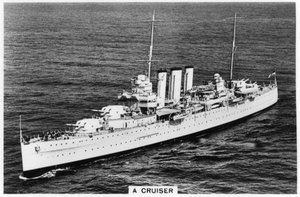 Zware kruiser HMS Devonshire