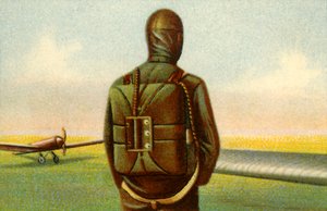 Heinecke parachute, ca. 1918, 1932 door Unbekannt