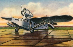 Heinkel He 57 Heron vliegtuig, 1932 door Unbekannt