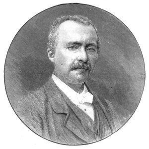 Heinrich Schliemann, Duitse archeoloog, 1891 door Unbekannt
