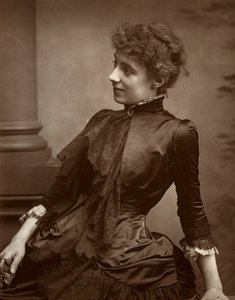 Helen Maud Holt Mrs Beerbohm Tree, Britse actrice, 1884 door Unbekannt