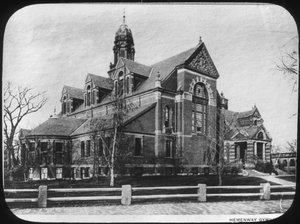 Hemenway Gymnasium, Harvard University, Massachusetts, VS, eind 19e of begin 20e eeuw