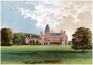Hemsted Park, bij Staplehurst, Kent, huis van Burggraaf Cranbrook, ca. 1880 door Unbekannt