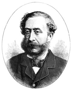 Henry Howard Molyneux Herbert 1831-1890, 4e Graaf van Carnarvon door Unbekannt