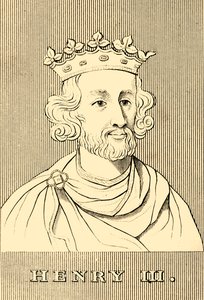 Hendrik III, 1207-1272 door Unbekannt