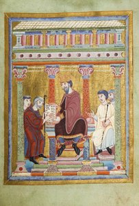 Hendrik III, Heilige Roomse Keizer Evangelarium voor Hendrik III, 1039-1043 door Unbekannt