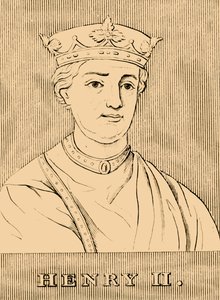 Hendrik II, 1133-1189, 1830 door Unbekannt
