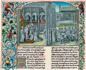 Hendrik IV 1367-1413, eerste Lancastriaanse koning van Engeland, 1399 door Unbekannt
