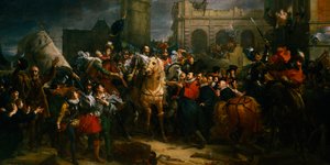 Henry IV van Frankrijk betreedt Parijs, 22 maart 1594, 19e eeuw