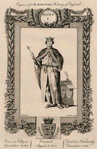 Hendrik I, 1068-1135, ca. 1787