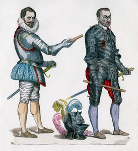 Hendrik I, hertog van Guise, 1580, en Francis de Montmorency, 1576, 1882-1884 door Unbekannt