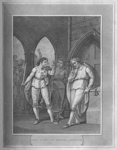 Hendrik I., grijpt de Schat van Winchester, 1838 door Unbekannt