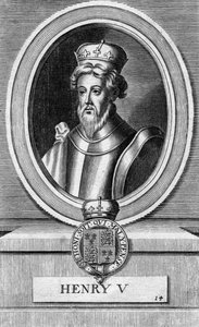 Hendrik V, koning van Engeland door Unbekannt