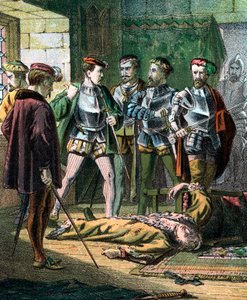 Hendrik van Lotharingen, 3e Hertog van Guise, 16e eeuwse Franse soldaat en staatsman, midden 19e eeuw