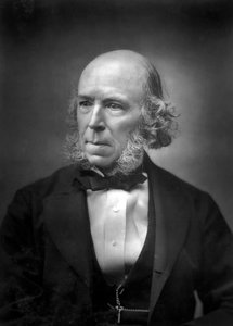 Herbert Spencer 1820-1903, eind 19e eeuw