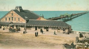 Herne Bay, De Pier door Unbekannt