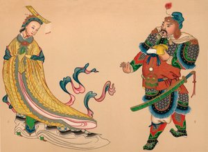 Helden en Heldinnen van de Chinese Geschiedenis, ca. 1903, 1904 door Unbekannt