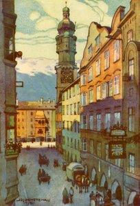 Herzog Friedrichstrasse, ca. 1929 door Unbekannt