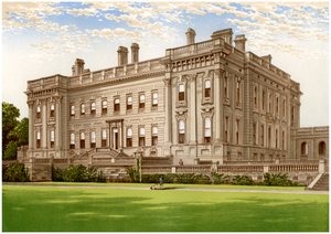 Heythrop, Oxfordshire, huis van de familie Brassey, ca. 1880 door Unbekannt
