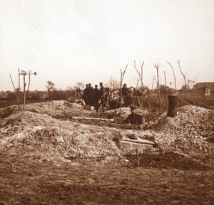 Verborgen batterij, c1914-c1918