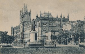 Hooggerechtshof, Calcutta, 1907 door Unbekannt