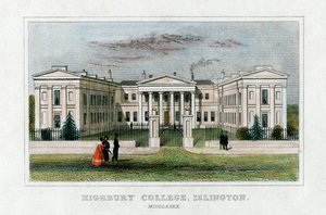 Highbury College, Islington, Londen, midden 19e eeuw
