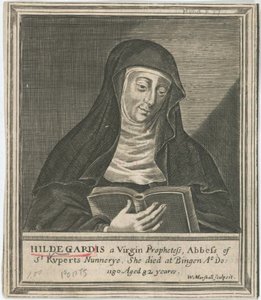 Hildegard van Bingen door Unbekannt