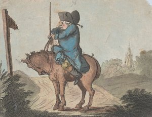Hints voor slechte ruiters, nr. 1: Symptomen van onrust, 10 mei 1781 door Unbekannt