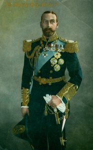 Zijne Majesteit Koning George V door Unbekannt