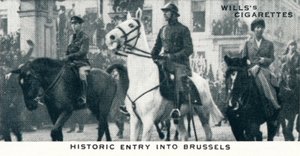 Historische intocht in Brussel door Unbekannt