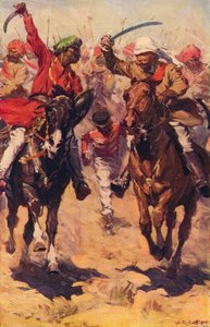 Hodson bij Rohtak, 1857 c1912 door Unbekannt